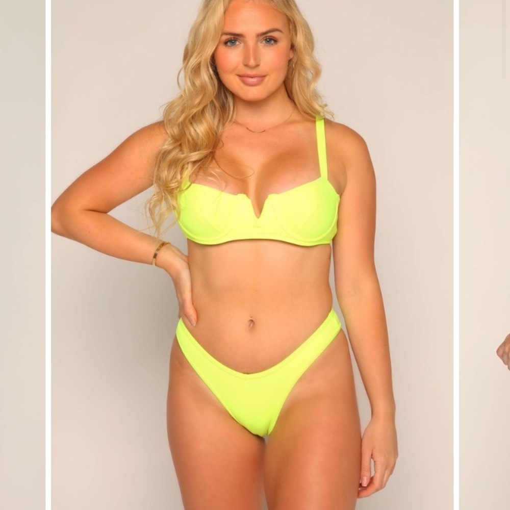 Bikini top and bottoms